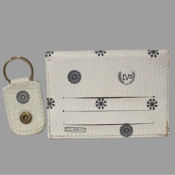 Vintage CVP Clutch Pouch Lot: Coin Pouch, Card Holder, Checkbook Cover, Key Fob - Picture 3 of 9